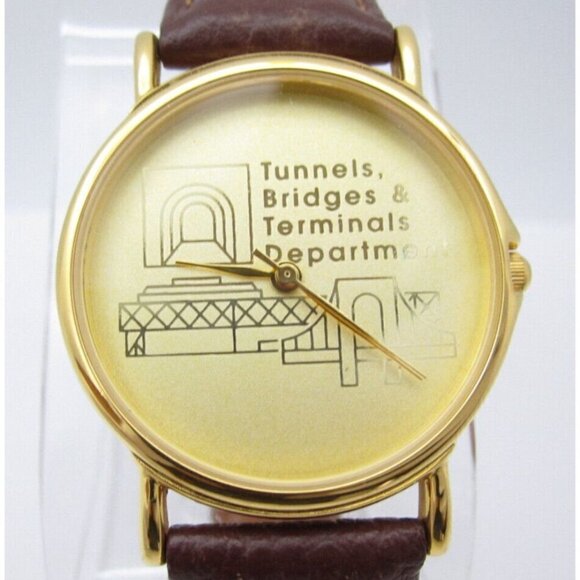 Men Tunnels Bridges & Terminals Department Quartz WR Analog 34mm Watch (G275) - Picture 1 of 9